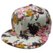 Floral Fabric Snapback Caps Sb1512